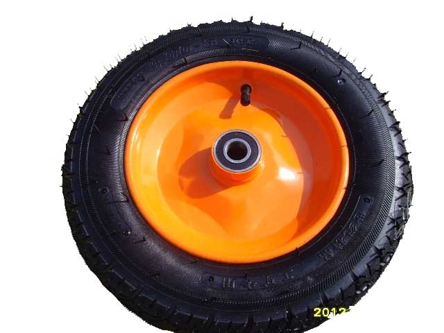 3.00-8足球花好膠五星輪輻2.J