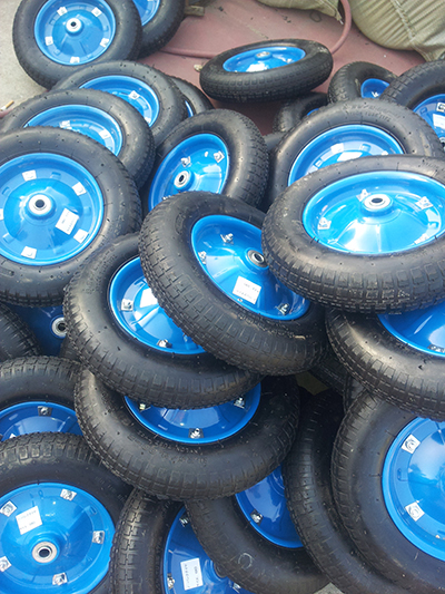 3.25-8橡膠填充輪B輪輻